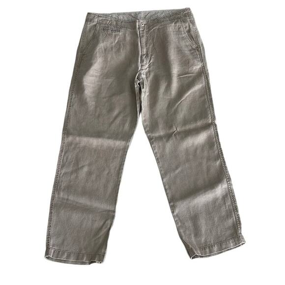 Cremieux Other - Cremieux 100% Linen Men's Pants, Light Brown, Waist 36, Inseam 30